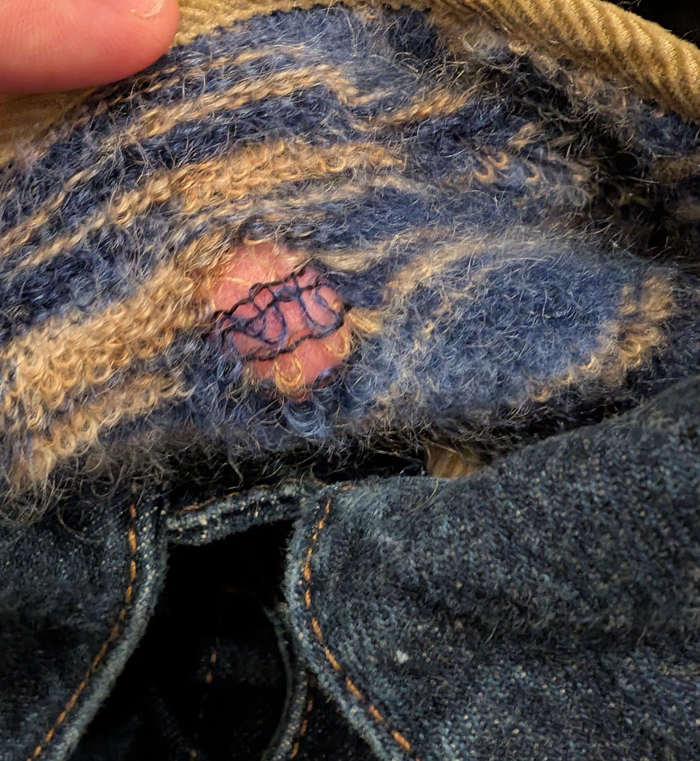 Jean Machine Jean Machine x Missoni JM-4 Mohair Liner Denim Jacket Size US M / EU 48-50 / 2 - 10 Thumbnail