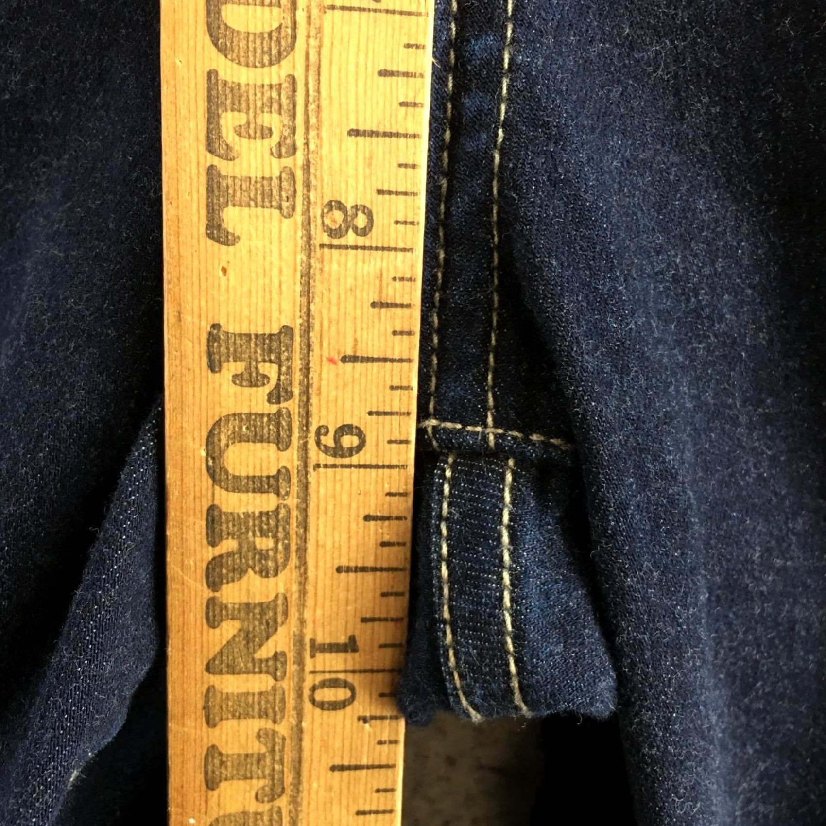 Calvin Klein Calvin Klein Jeans Womens 10 Blue Mid Rise Straight Leg Denim Zip Fly 5-Pockets Size 32" / US 10 / IT 46 - 7 Thumbnail