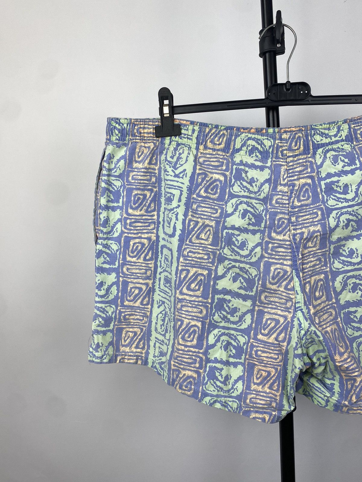 Quiksilver × Vintage 80s rare Vintage Quiksilver shorts skate surf Size US 36 / EU 52 - 7 Thumbnail