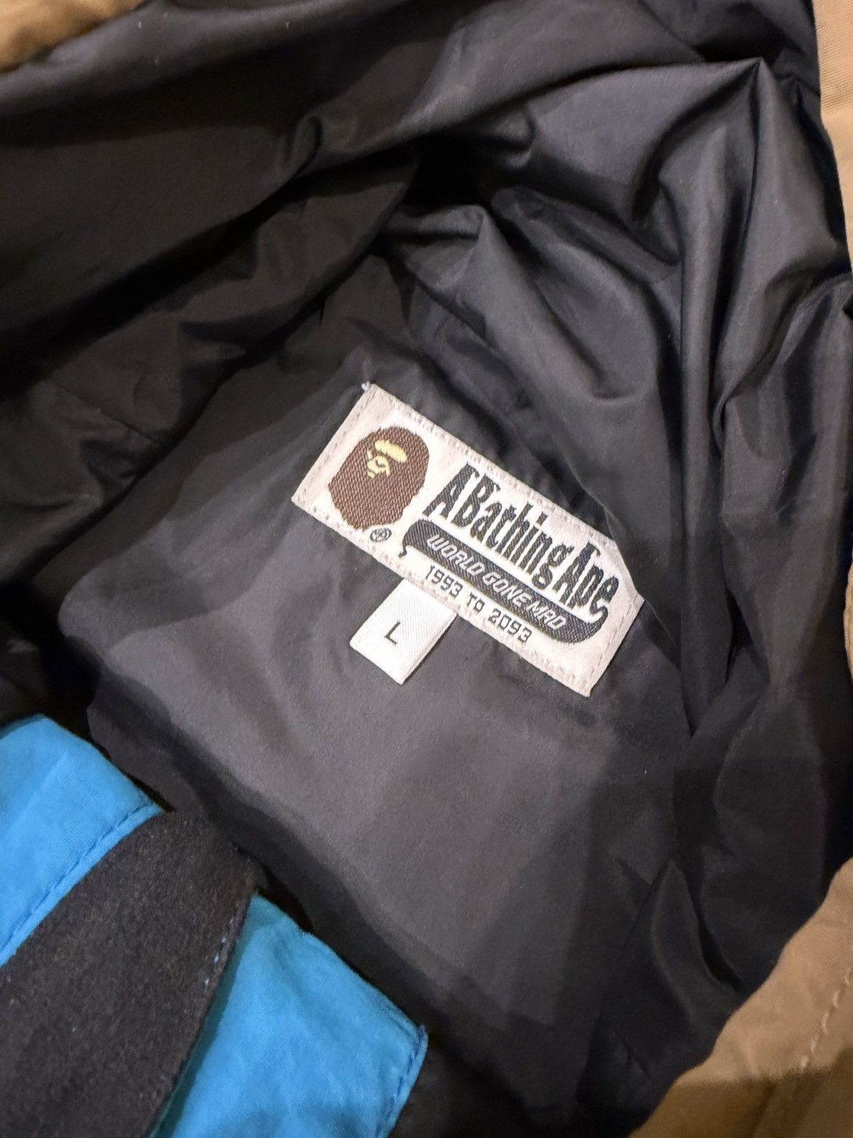 Bape Bape Multi Color Block Snowboarding Jacket Size US L / EU 52-54 / 3 - 3 Thumbnail
