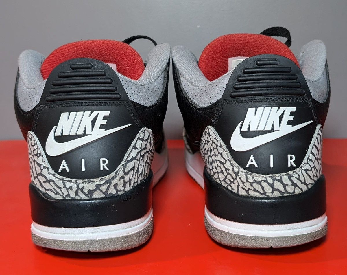 Jordan Brand Size 9 - Jordan 3 Retro OG Black Cement Size US 9 / EU 42 - 5 Thumbnail
