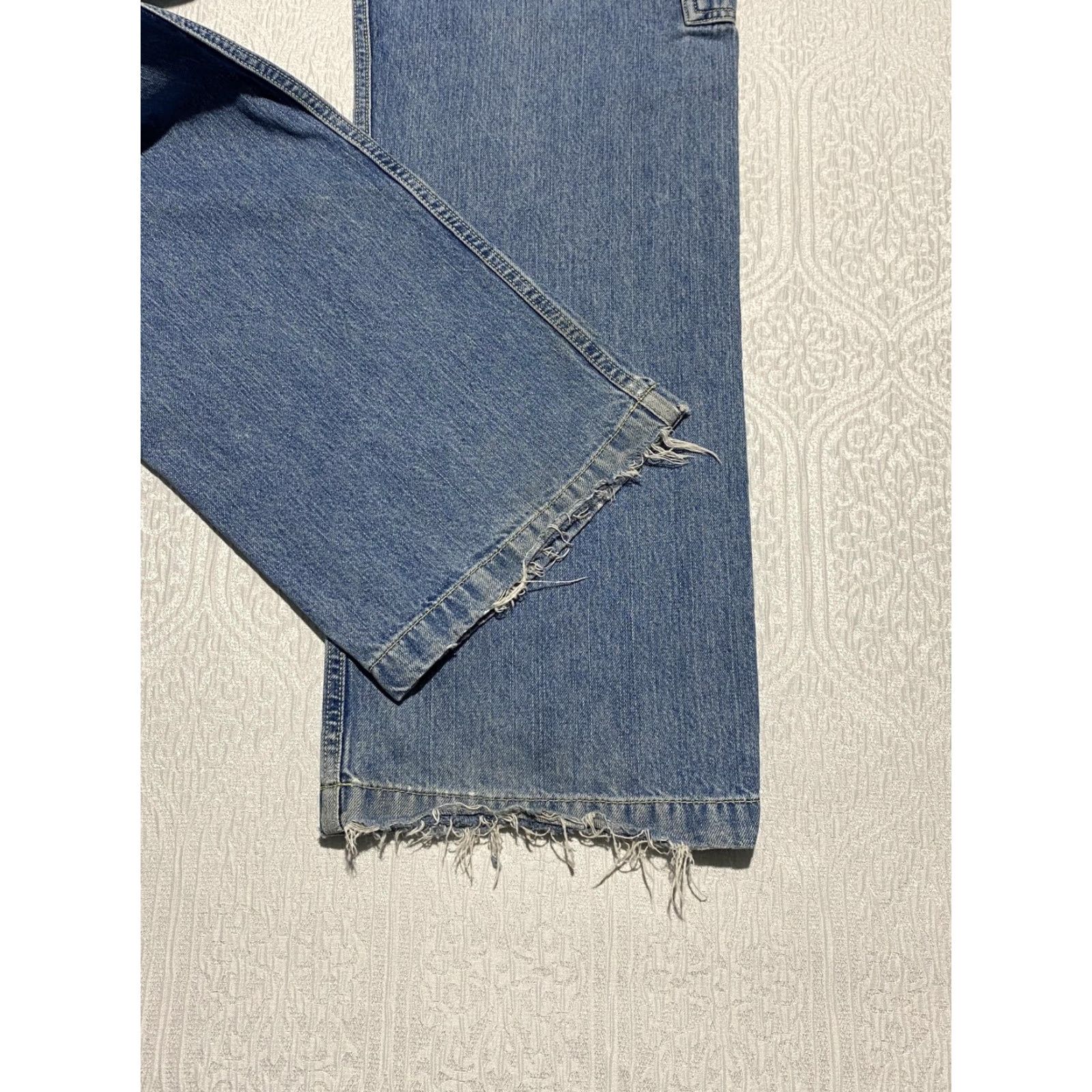 American Eagle Outfitters VINTAGE American Eagle Jeans Mens 32x32 Blue Relaxed Fit Carpenter Denim Pants Size US 32 / EU 48 - 4 Thumbnail
