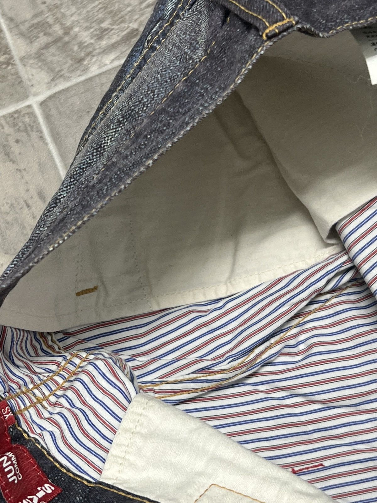 Comme des Garcons × Junya Watanabe × Levi's Junya Watanabe x Levi’s Printed Denim Size US 30 / EU 46 - 10 Thumbnail