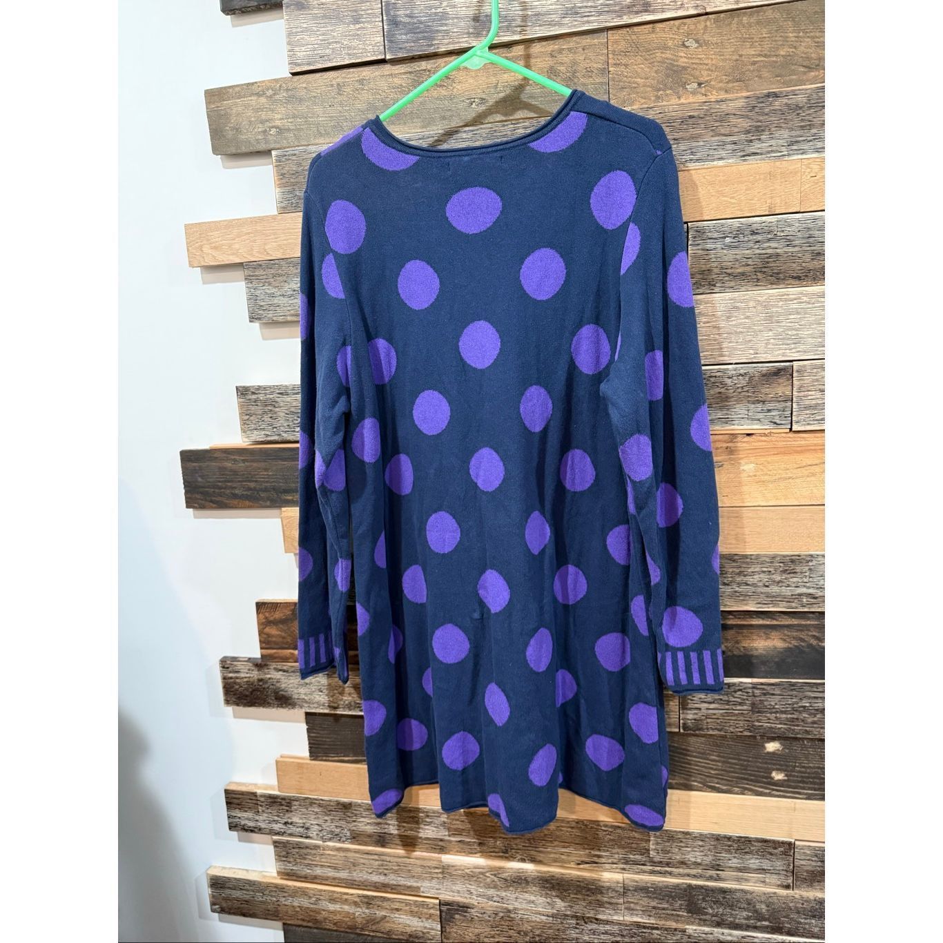 Guru Gudrun Sjödén polka dot cardigan sweater cotton size Large Size L / US 10 / IT 46 - 2 Thumbnail