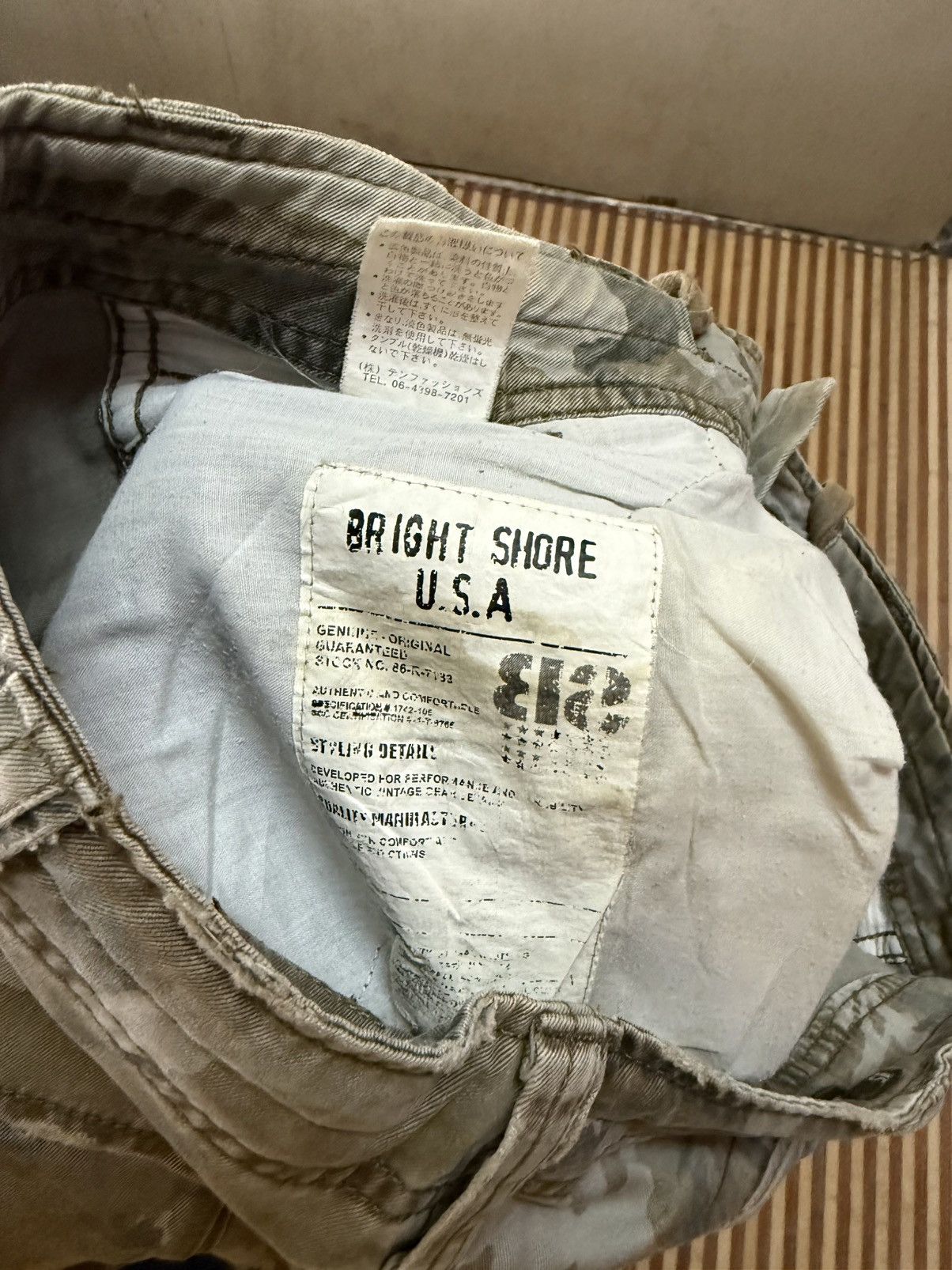 Japanese Brand Vintage B.S 7-3-9 Camouflage Military Outfit Cargo Pants Size US 33 - 10 Thumbnail