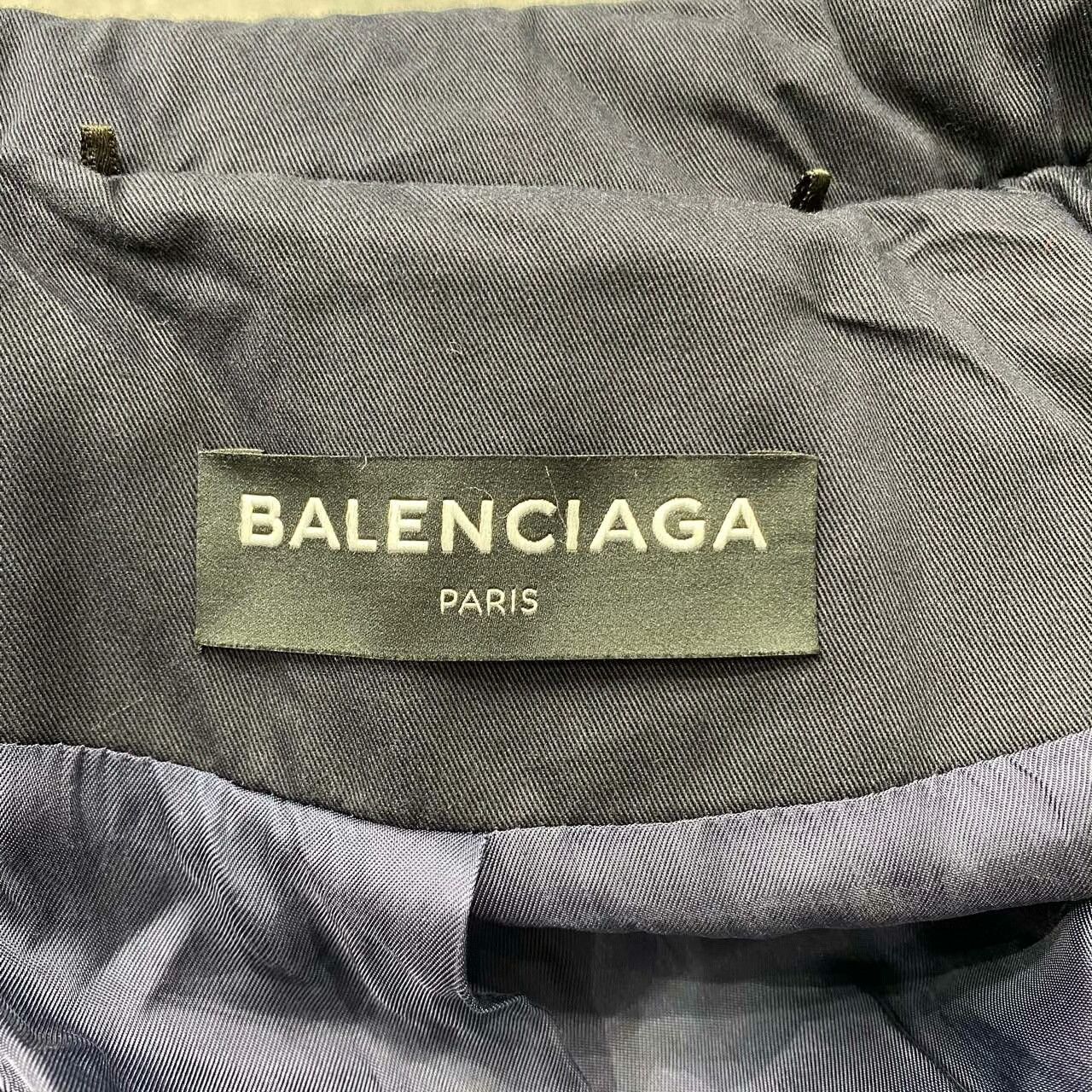 Balenciaga balenciaga blue cotton coat with belt Size US L / EU 52-54 / 3 - 4 Thumbnail