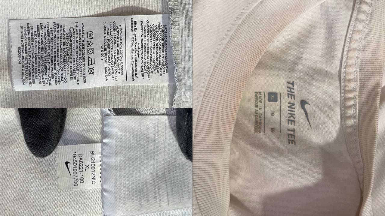 Nike Nike Inter Milan cotton t shirt tee logo football soccer Size US XL / EU 56 / 4 - 10 Thumbnail