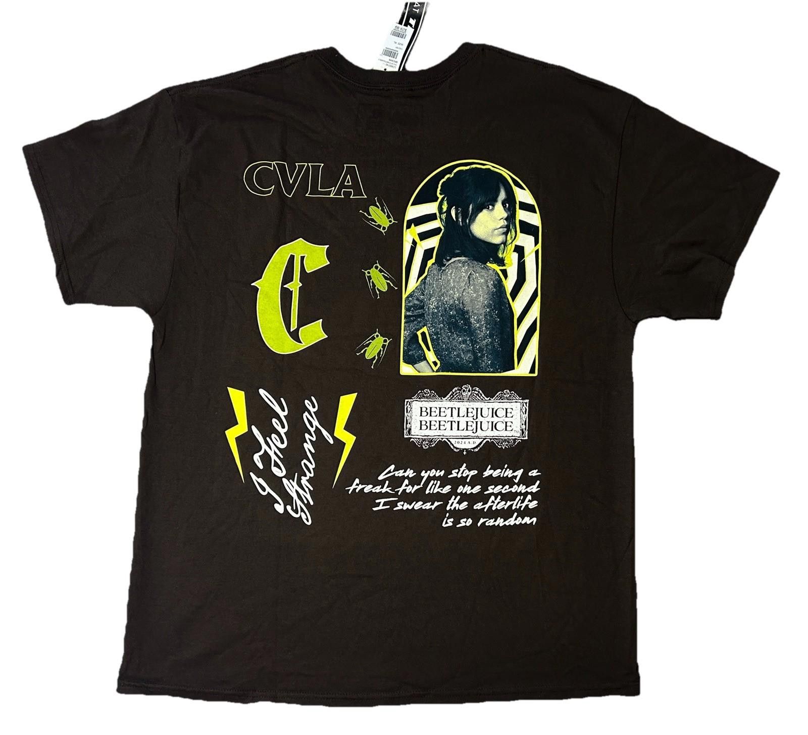 Coca Cola CVLA x Beetlejuice Brown Shirt Men’s Extra Large NWT Size US XL / EU 56 / 4 - 1 Thumbnail