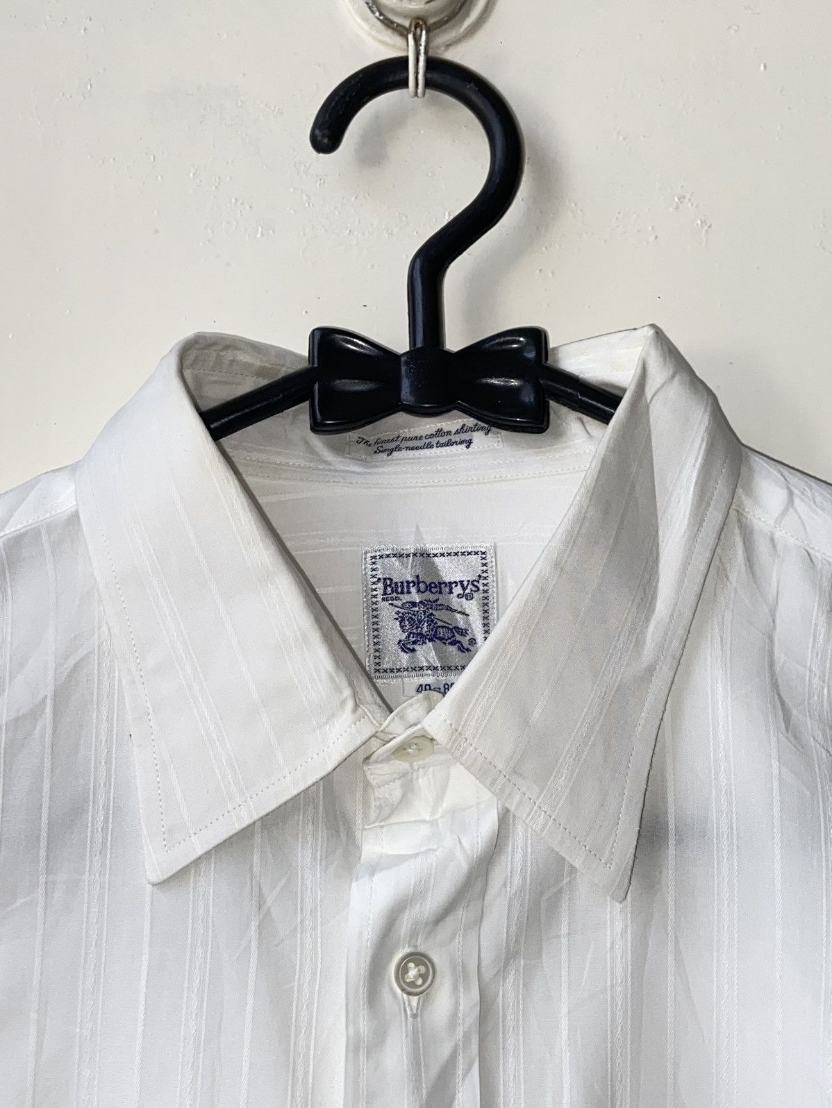 Burberry BURBERRYS White Shirt Size US M / EU 48-50 / 2 - 13 Thumbnail