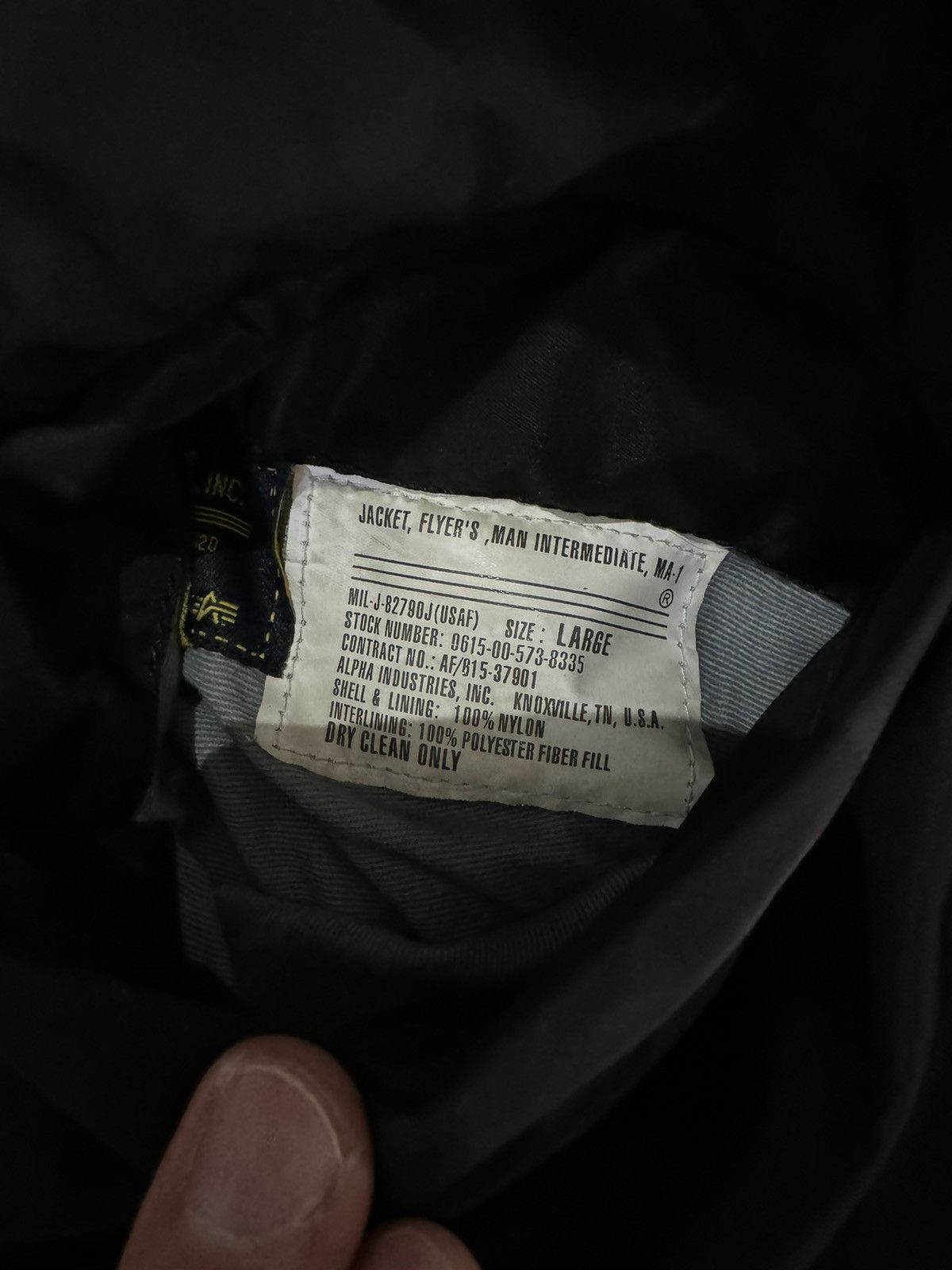 Alpha Industries Alpha industries bomber Size US L / EU 52-54 / 3 - 7 Thumbnail