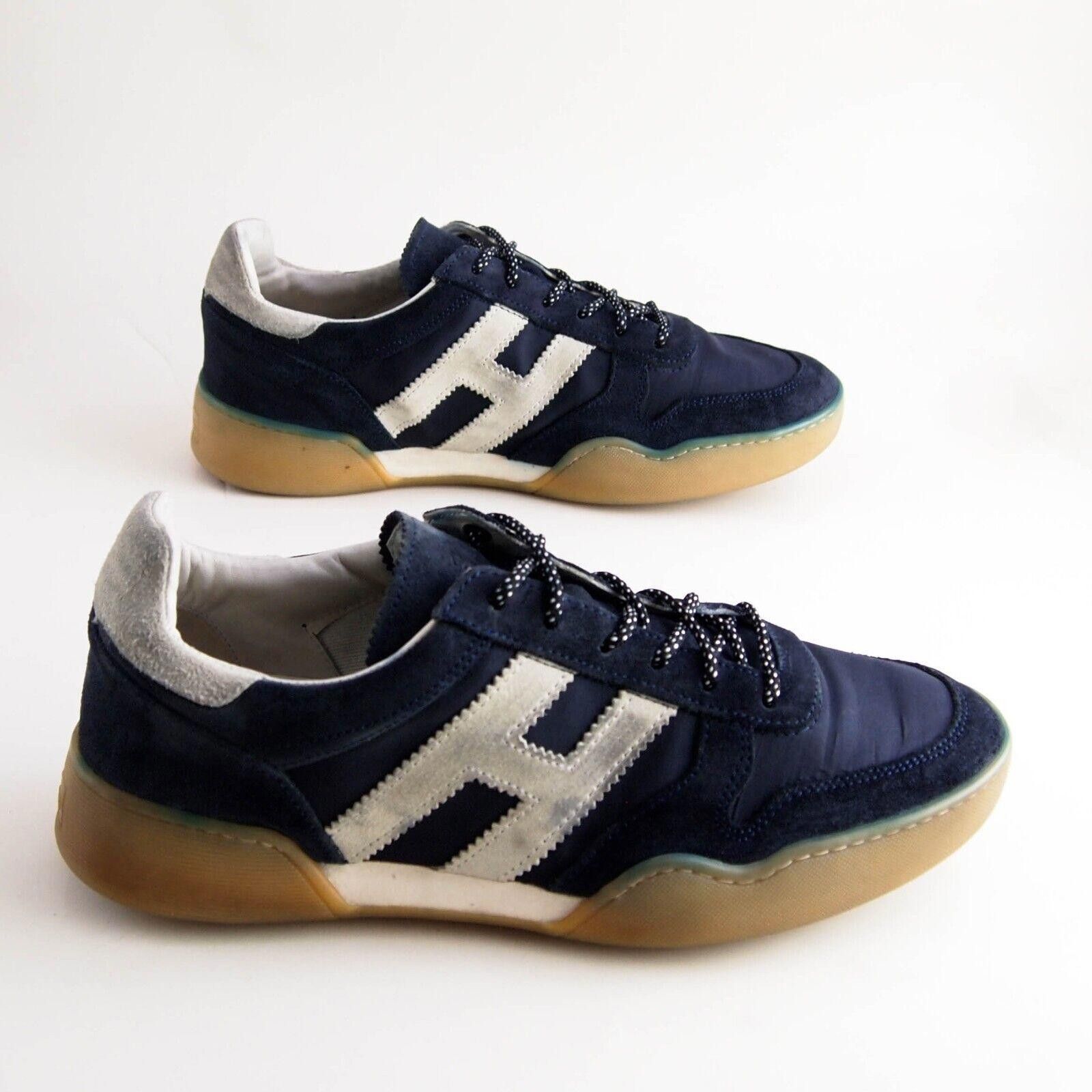 Hogan Hogan Low Top Sneakers Blue Suede Textile US 8 EU 41 Size US 8 / EU 41 - 4 Thumbnail