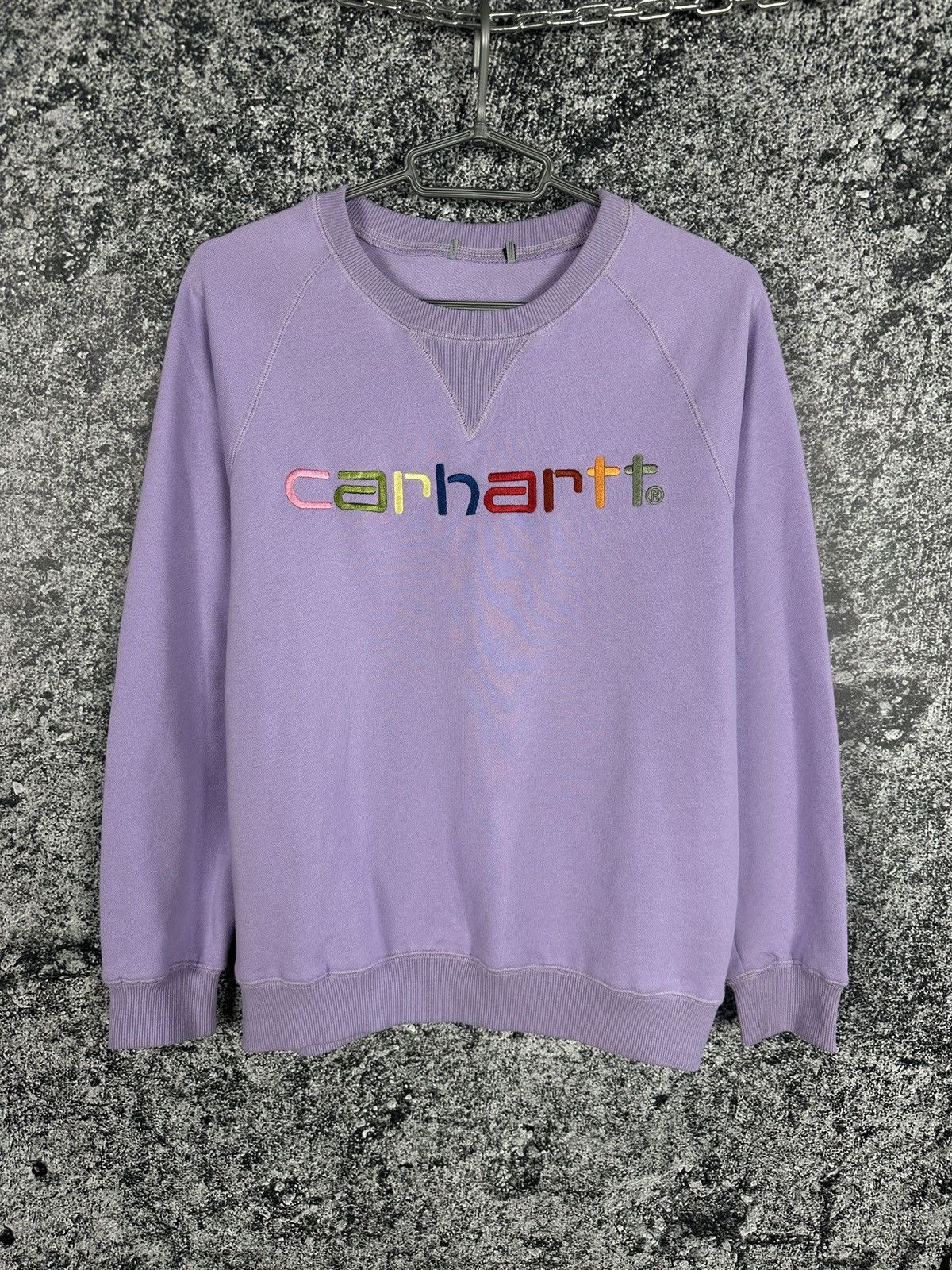 Carhartt Carhartt Streetwear Sweatshirt Big Logo Casual Size M Size US M / EU 48-50 / 2 - 1 Thumbnail