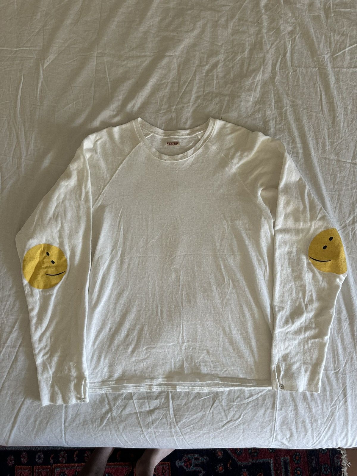 Kapital × Kapital Kountry Kapital Smiley long sleeve t shirt