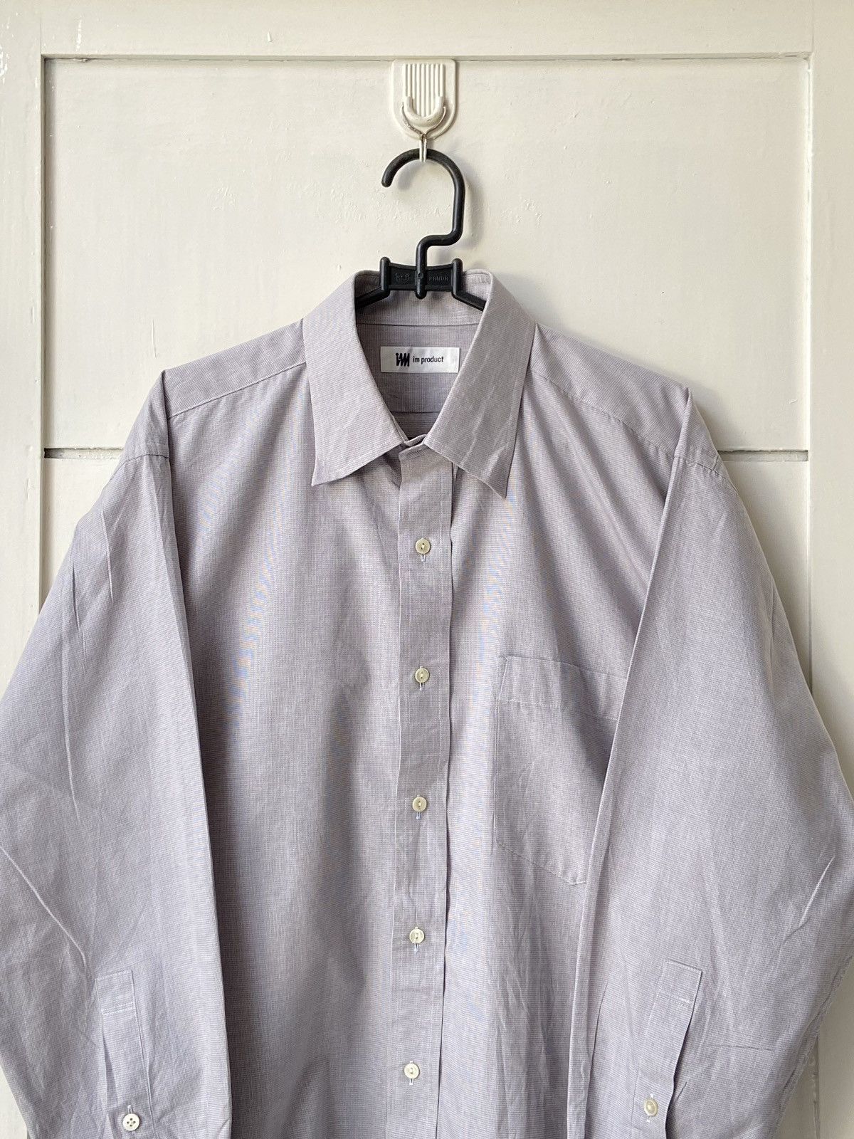 Issey Miyake IM PRODUCT Issey Miyake Grey Shirt Size US M / EU 48-50 / 2 - 10 Thumbnail