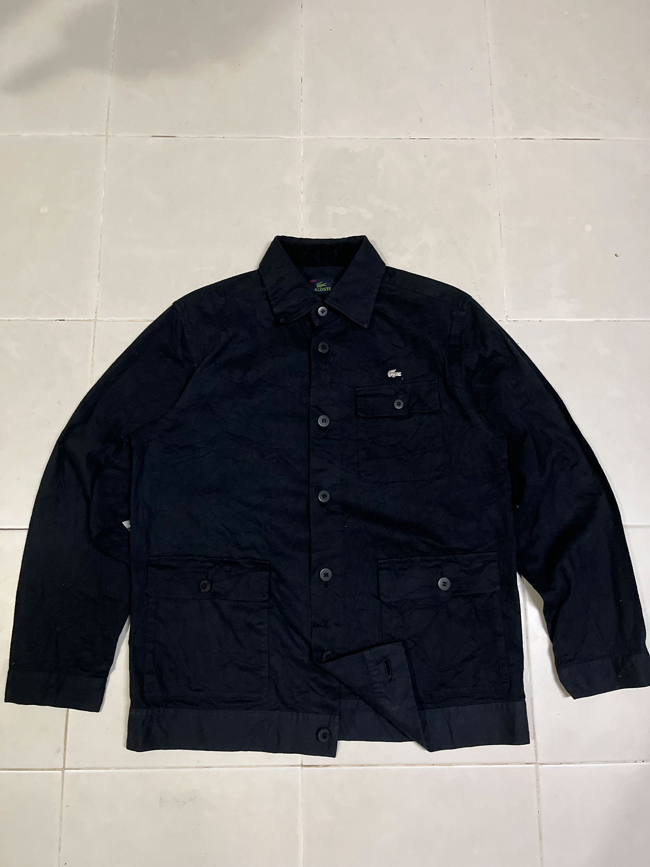 Designer × Lacoste Lacoste Work Shirt Jacket Button Down Size US L / EU 52-54 / 3 - 1 Thumbnail