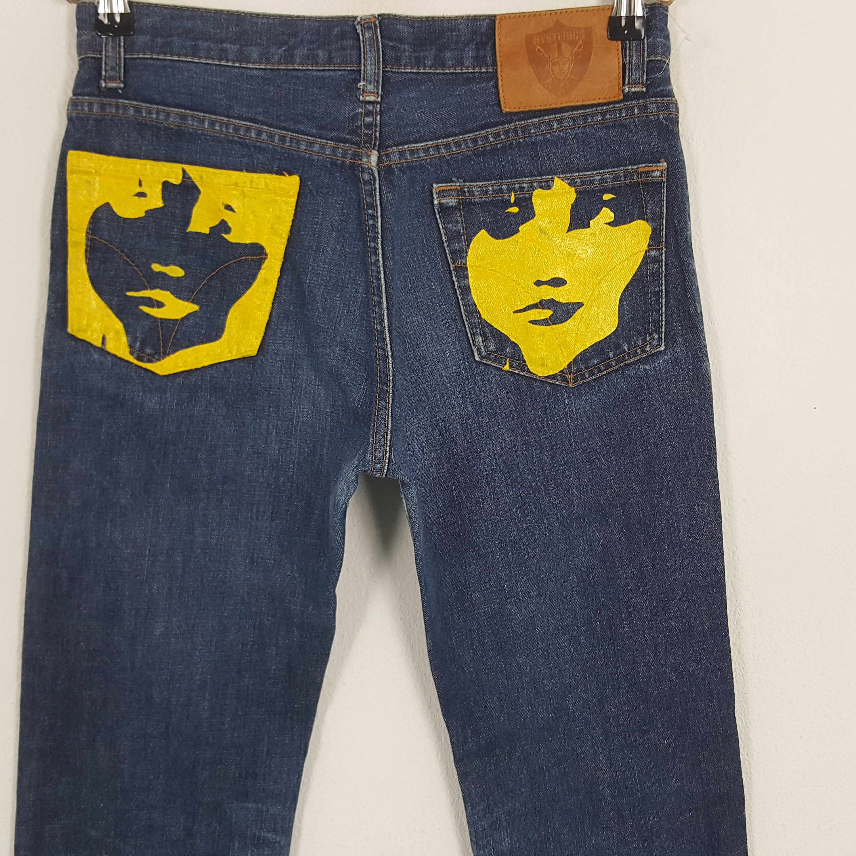 Hysteric Glamour × Japanese Brand × Vintage Vintage Hysteric Glamour Japanese Brand Custom Denim Jeans Size US 27 - 2 Thumbnail