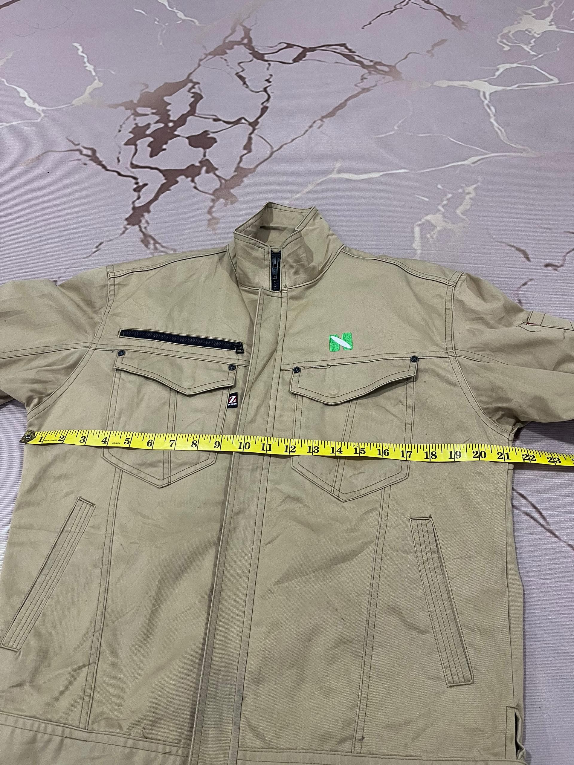 Japanese Brand Z-Dragon Casual Work Style Utility Jacket Khaki Size US M / EU 48-50 / 2 - 16 Thumbnail