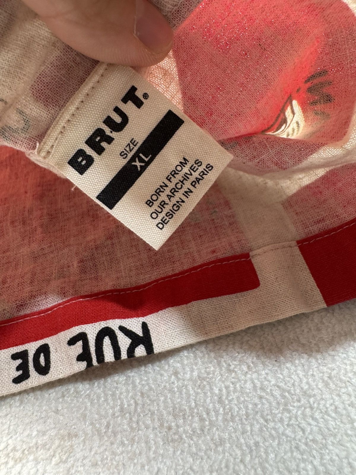 BRUT Archive The Paris map shirt Size US XL / EU 56 / 4 - 5 Thumbnail