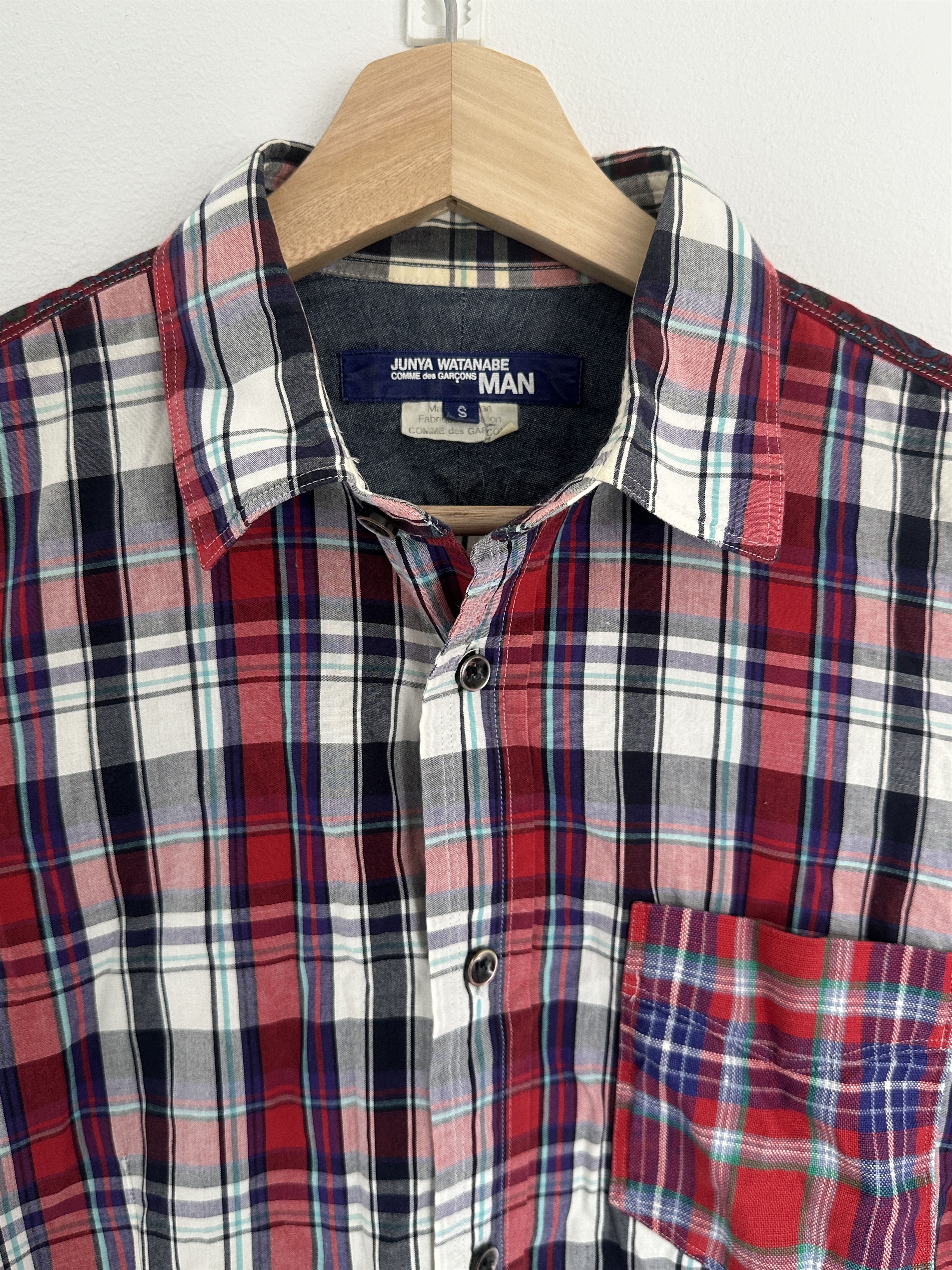 Junya Watanabe Multi fabric shirt Size US S / EU 44-46 / 1 - 2 Thumbnail