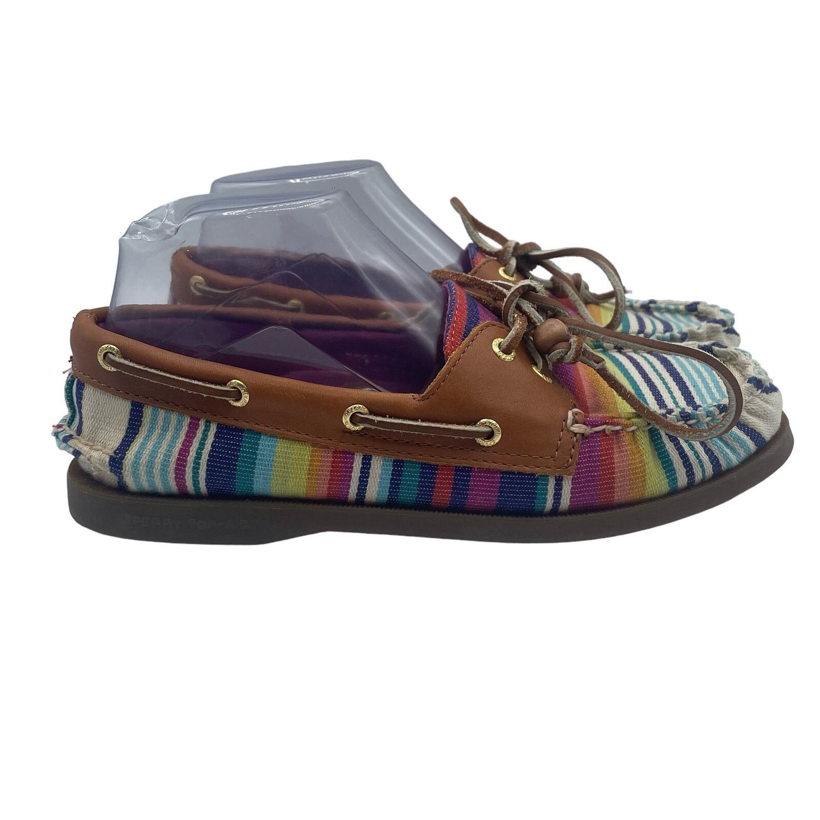 Sperry Sperry Top Sider American Original Rainbow Boat Shoe Women 8 Size US 8 / IT 38 - 2 Thumbnail