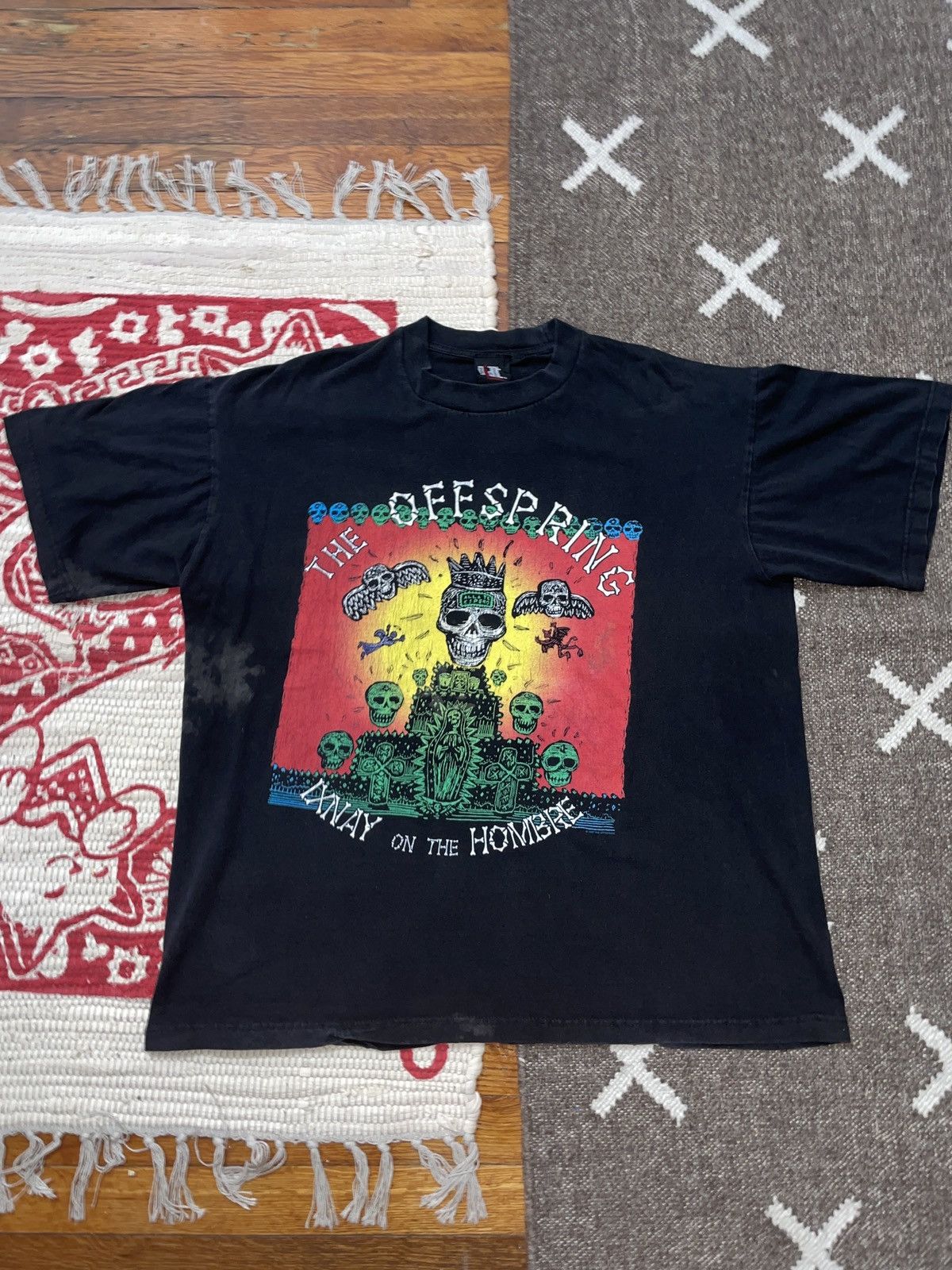 Band Tees 1990’S THE OFFSPRING IXNAY ON THE HOMBRE GRAPHIC SHIRT Size US XL / EU 56 / 4 - 1 Thumbnail