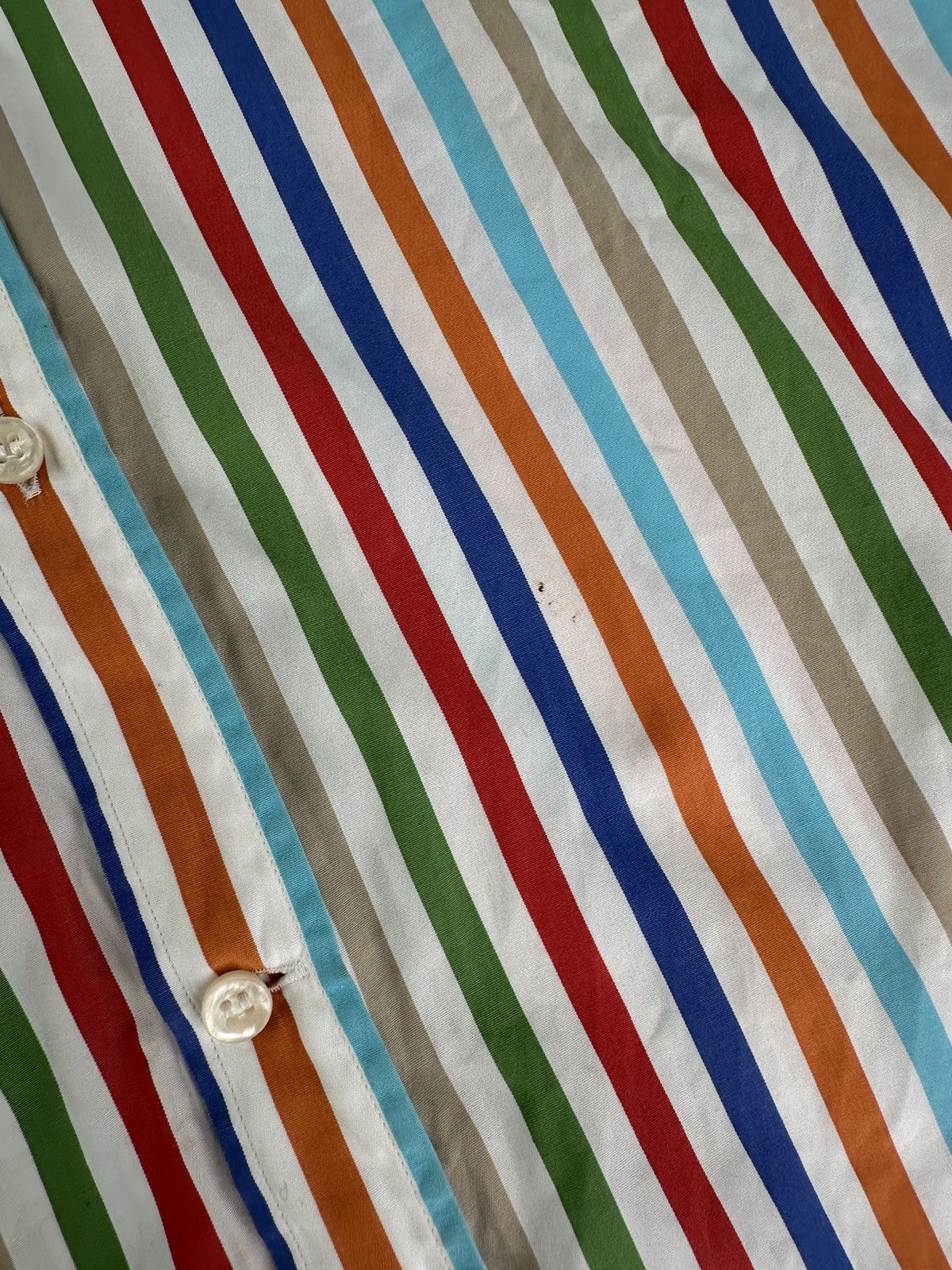 Paul & Shark Paul & Shark Stripped Shirt Short Sleeve Size US L / EU 52-54 / 3 - 8 Thumbnail