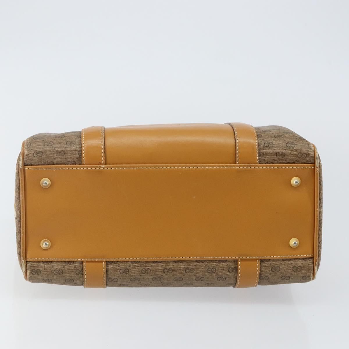 Gucci GUCCI Micro GG Supreme Hand Bag Pvc Beige Gold 000 39 000 39 Size ONE SIZE - 9 Thumbnail