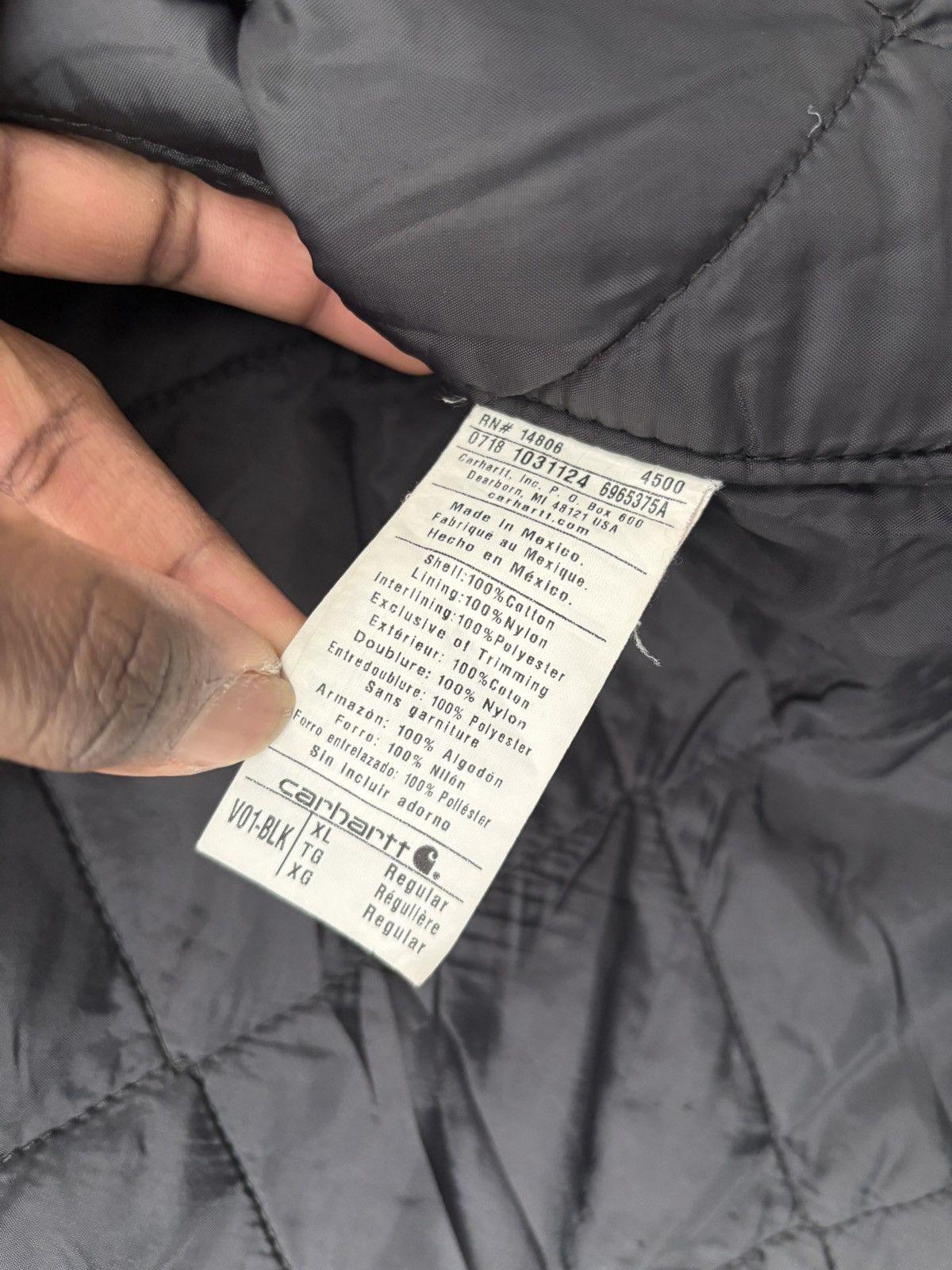 Carhartt Carhartt Black Vest Size US XL / EU 56 / 4 - 11 Thumbnail