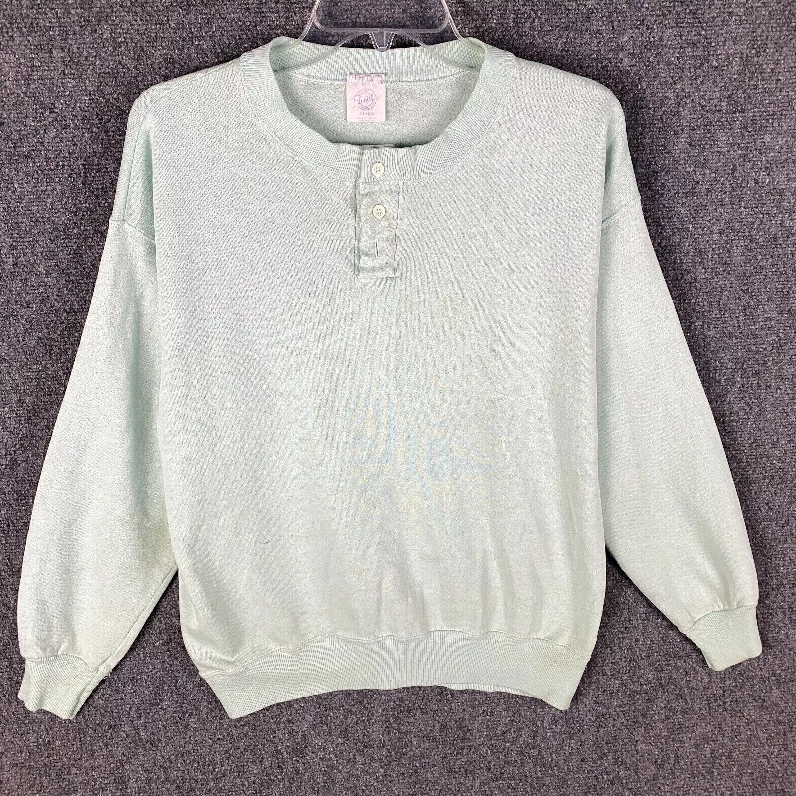 Vintage Pannill Sweatshirt 2XL Men's Vintage Henley Acrylic XXL USA Size US XXL / EU 58 / 5 - 1 Thumbnail