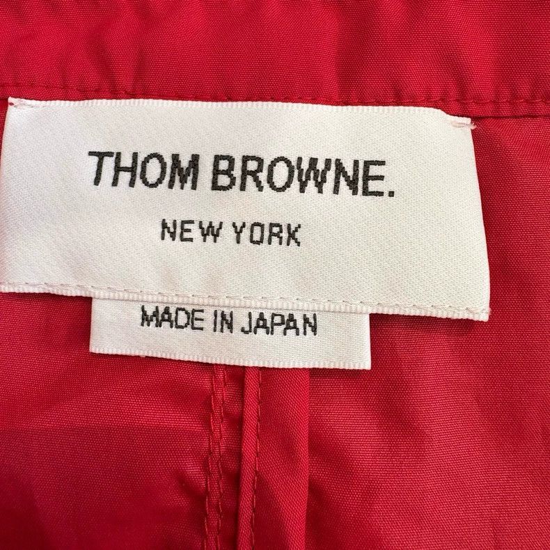 Thom Browne Thom Browne Red nylon deconstructed half skirt waist dress Size 25" / US 0 / IT 36 - 4 Thumbnail
