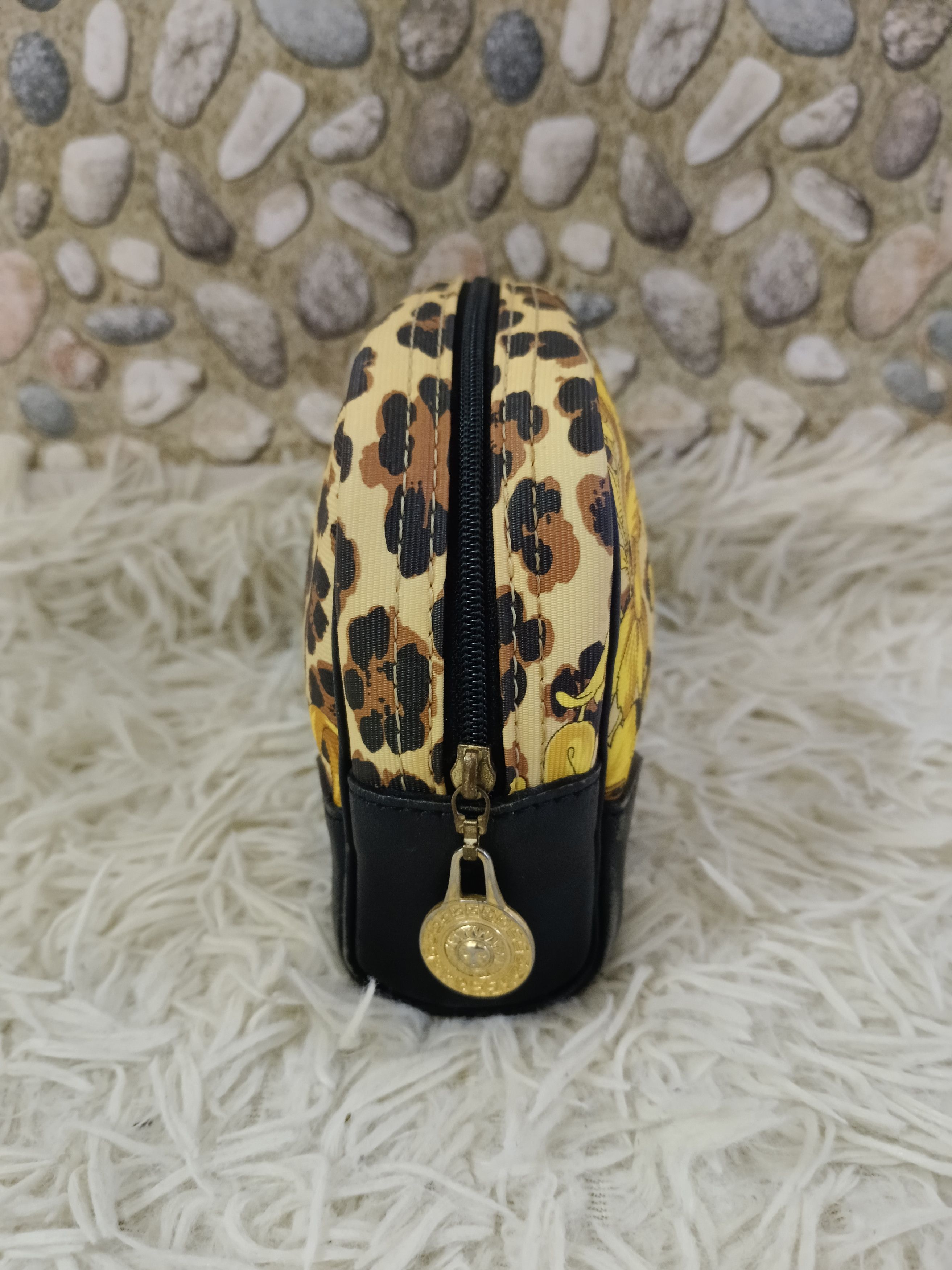 Versace VERSACE Vintage Leopard Print Mini Clutch Size ONE SIZE - 4 Thumbnail