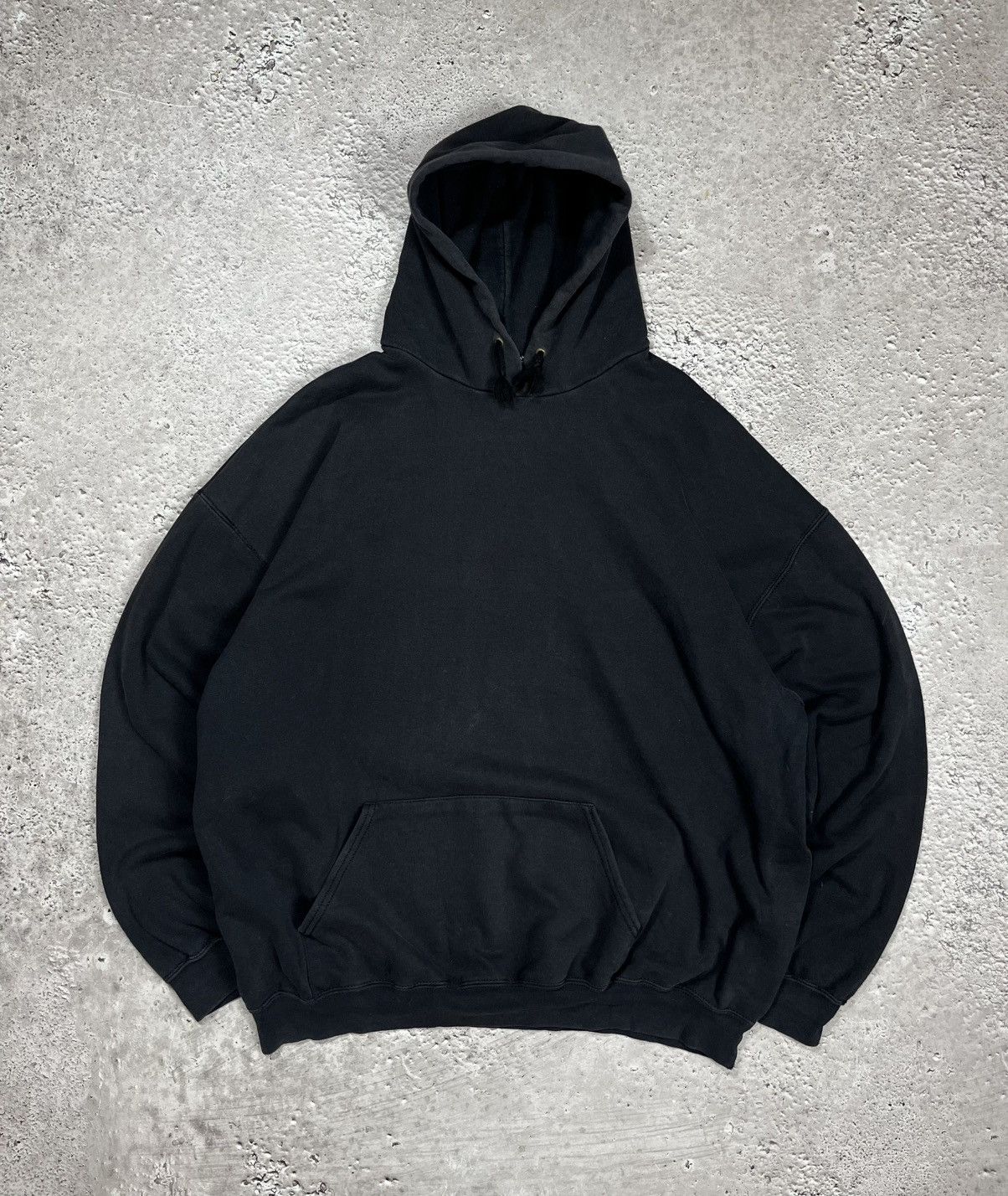 Fruit Of The Loom Y2K Fruit of the Loom Faded Oversize Hoodie Blank Basic XXL Size US XXL / EU 58 / 5 - 1 Thumbnail