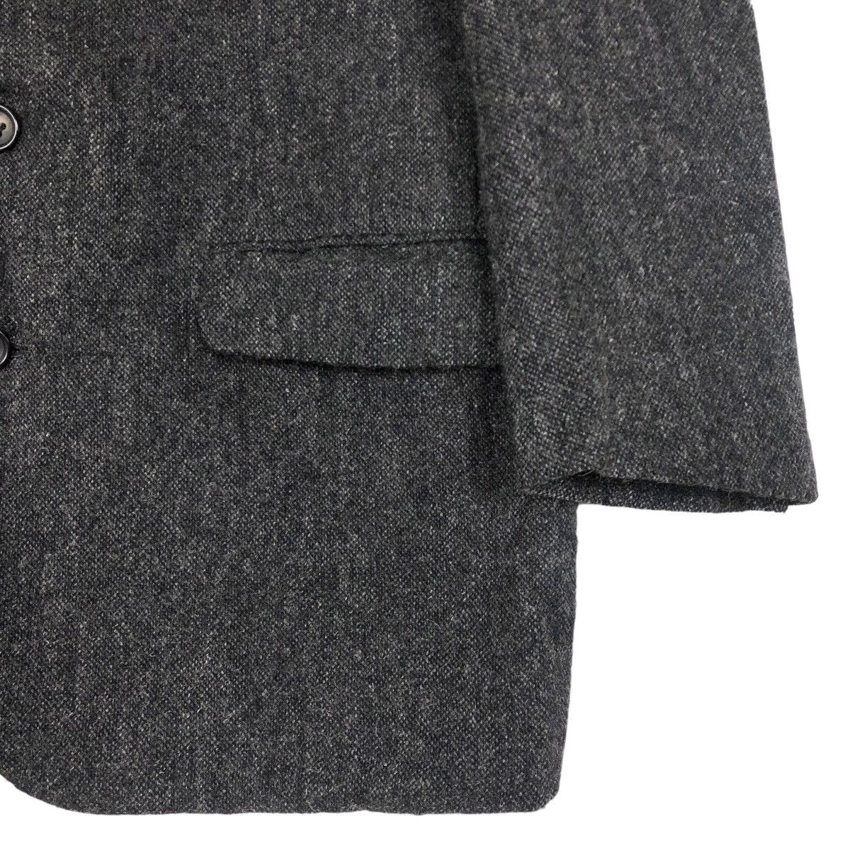 Comme des Garcons Vintage 90s Comme Des Garcons Homme Tweed Coat Light Jacket Size US M / EU 48-50 / 2 - 4 Thumbnail