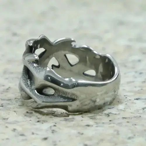 Jewelry × Vintage Tribal Thorns Ring Spike Graffiti Goth Punk Rock Jewelry Size ONE SIZE - 3 Thumbnail