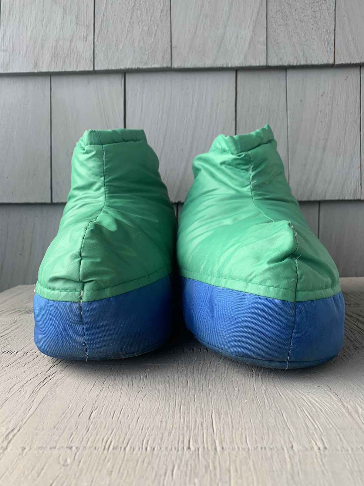 The North Face × Vintage 1970s North Face Goosedown Booties Vintage Down Slipper Puff Size US 9 / EU 42 - 8 Thumbnail
