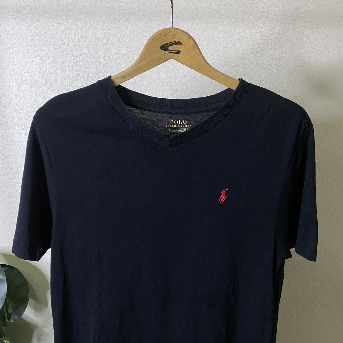 Polo Ralph Lauren Y2K Polo Ralph Lauren Essential Black Tee Size US S / EU 44-46 / 1 - 2 Thumbnail