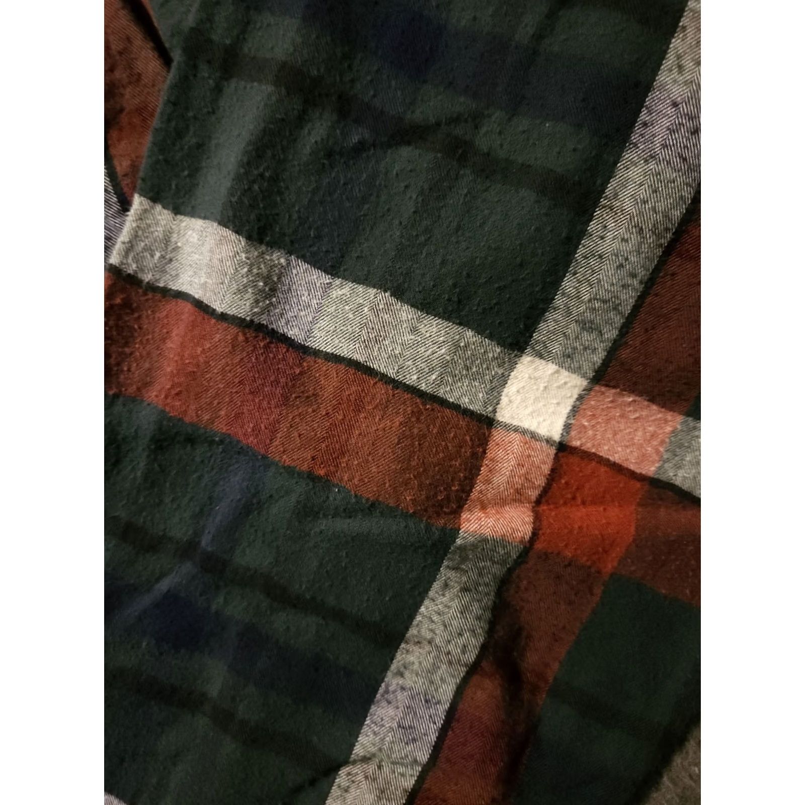 Tommy Hilfiger VINTAGE Tommy Hilfiger Button-Down Shirt Mens XL Green Plaid 90s Retro Embroidered Long Sleeve Button-Up Size US XL / EU 56 / 4 - 8 Thumbnail