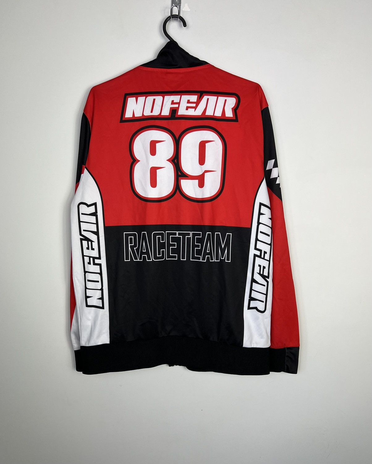 No Fear Sweatshirt No Fear Motocross Racing Raceteam Zipped Size US L / EU 52-54 / 3 - 3 Thumbnail