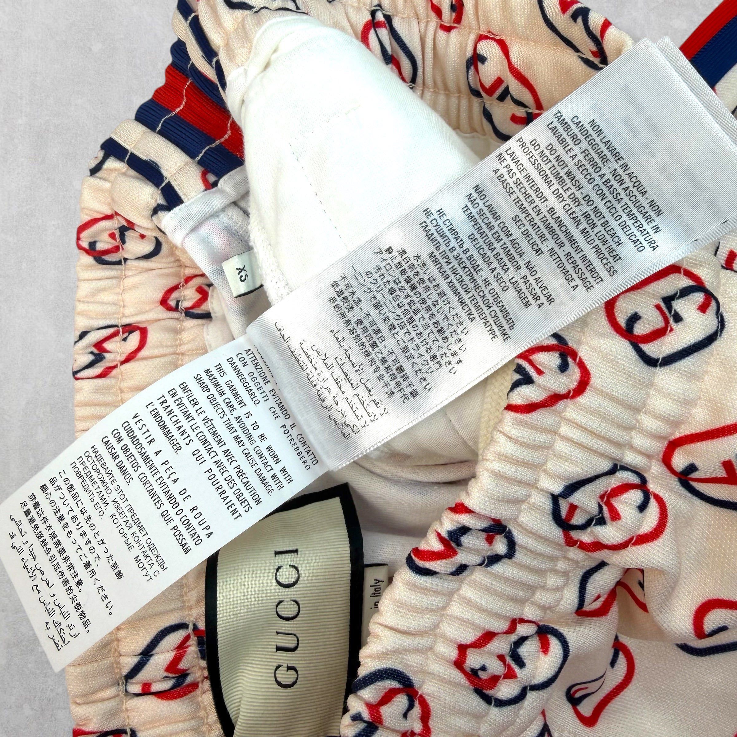 Gucci Gucci Interlocking GG Ivory Joggers XS Size US 28 / EU 44 - 7 Thumbnail