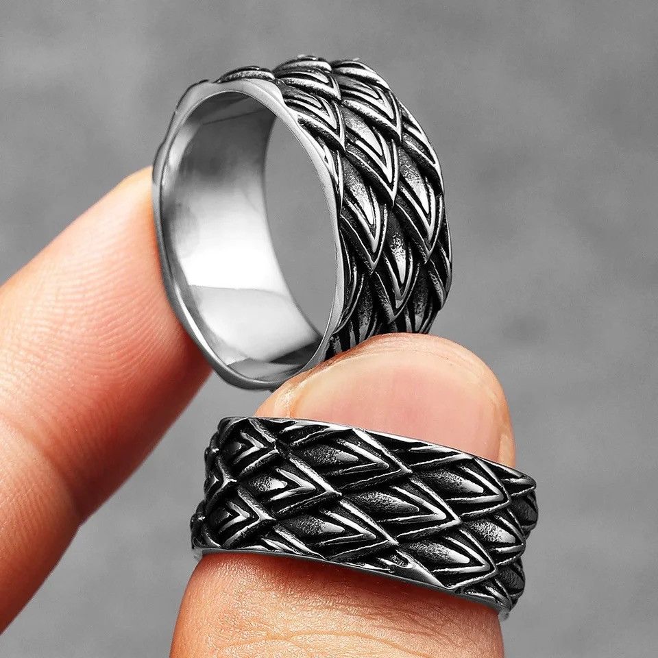 Jewelry × Vintage Unique Eagle Feather Ring Size ONE SIZE - 3 Thumbnail