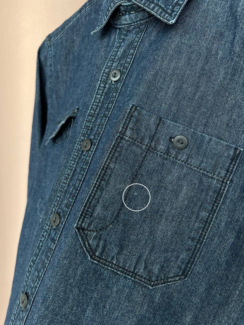 Muji Muji Japanese Denim Button Shirt Mens Size S Vintage Size US S / EU 44-46 / 1 - 15 Thumbnail