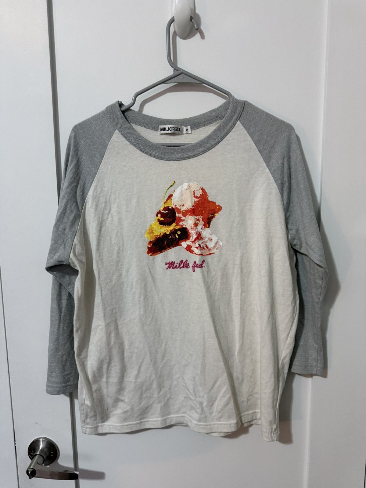 MILKFED Milk Fed Japan raglan tee Size S / US 4 / IT 40 - 1 Thumbnail