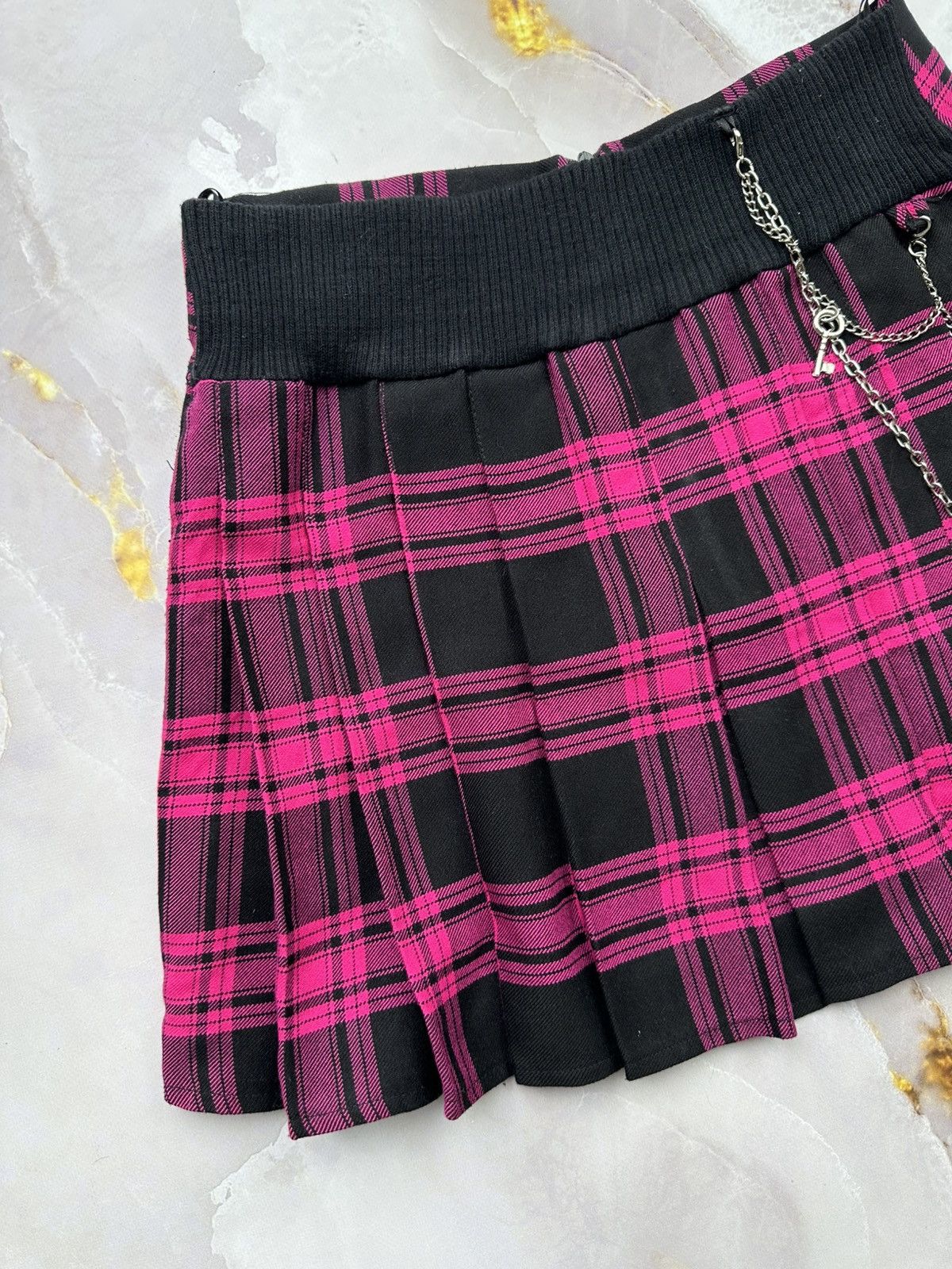 Japanese Brand Vintage Flared Mini Skirt Size 26" / US 2 / IT 38 - 2 Thumbnail