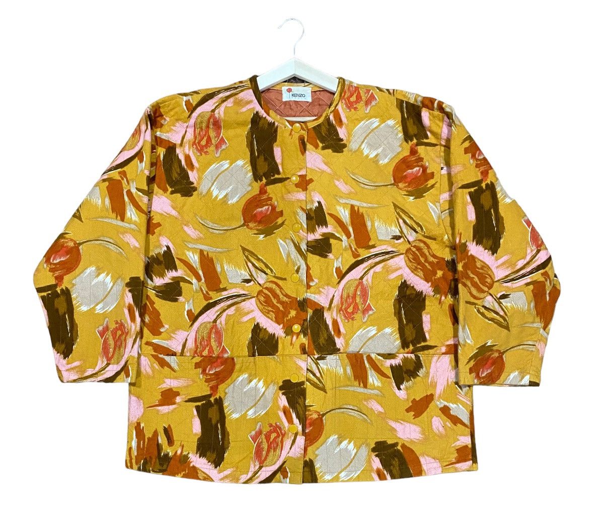 Kenzo Kenzo Ladies Floral Button Cardigan Size L / US 10 / IT 46 - 1 Thumbnail