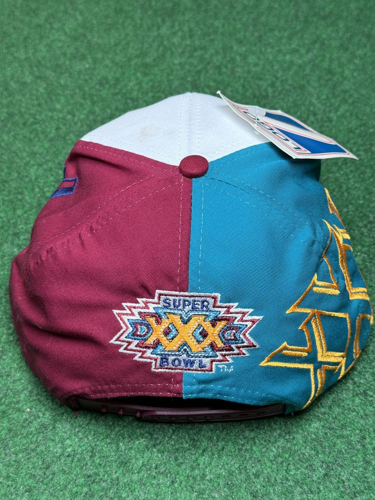 Logo 7 × Vintage Super Bowl XXX Hat Sun Devil Stadium Logo 7 NFL Aztec Size ONE SIZE - 3 Thumbnail