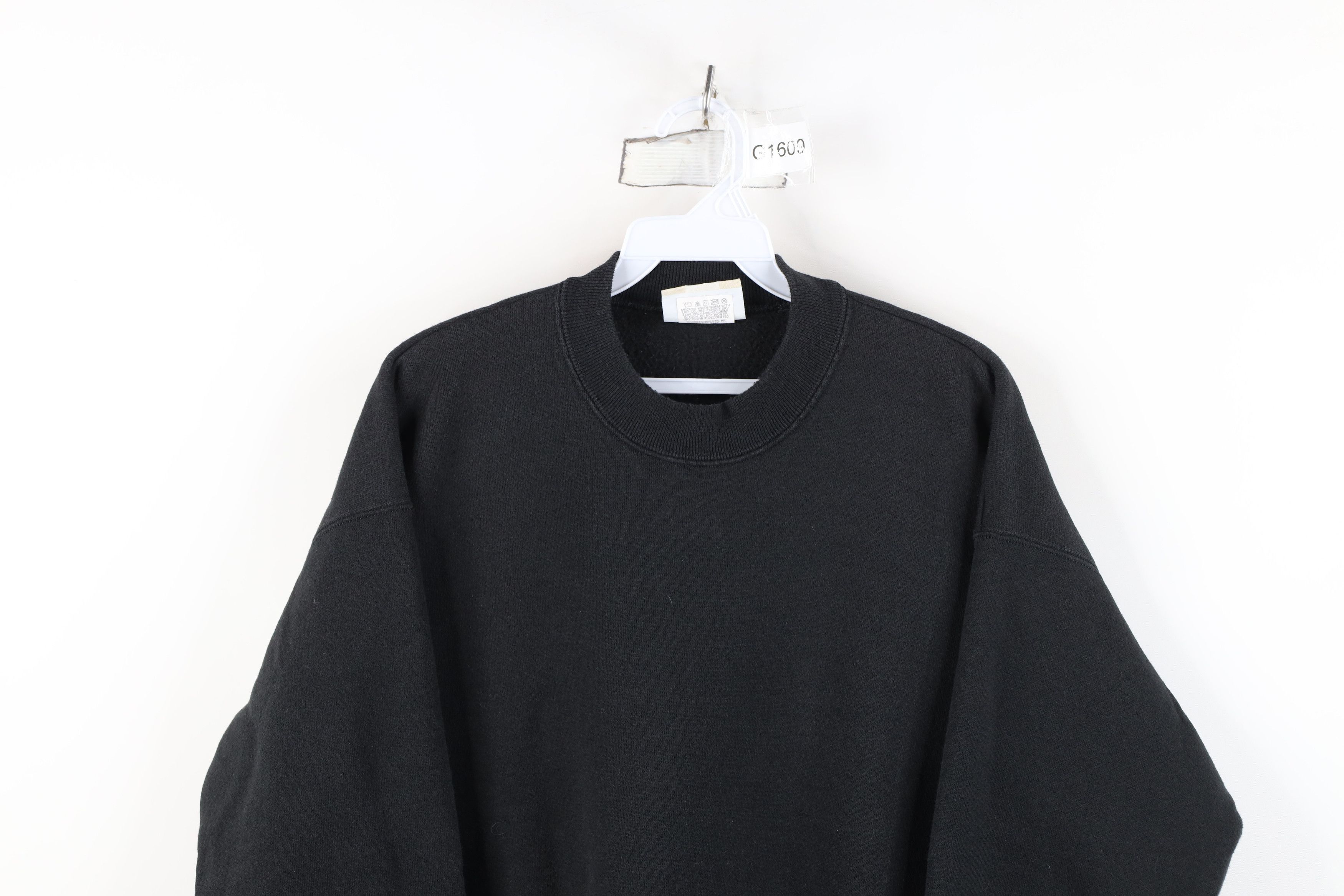 Vintage Vintage 90s Streetwear Heavyweight Crewneck Sweatshirt USA Size XL / US 12-14 / IT 48-50 - 2 Thumbnail