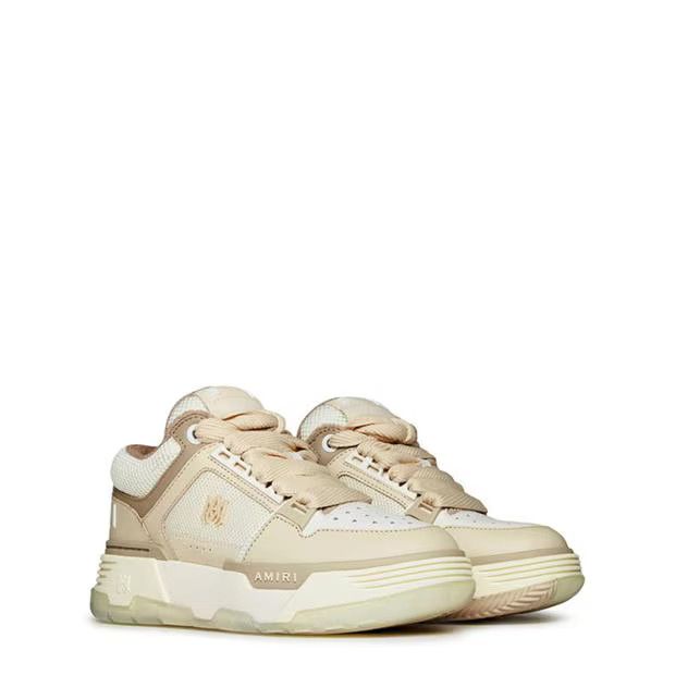 Amiri o1g2r1mq0824 Low Top Trainers in White & Beige Size US 8 / IT 38 - 3 Thumbnail
