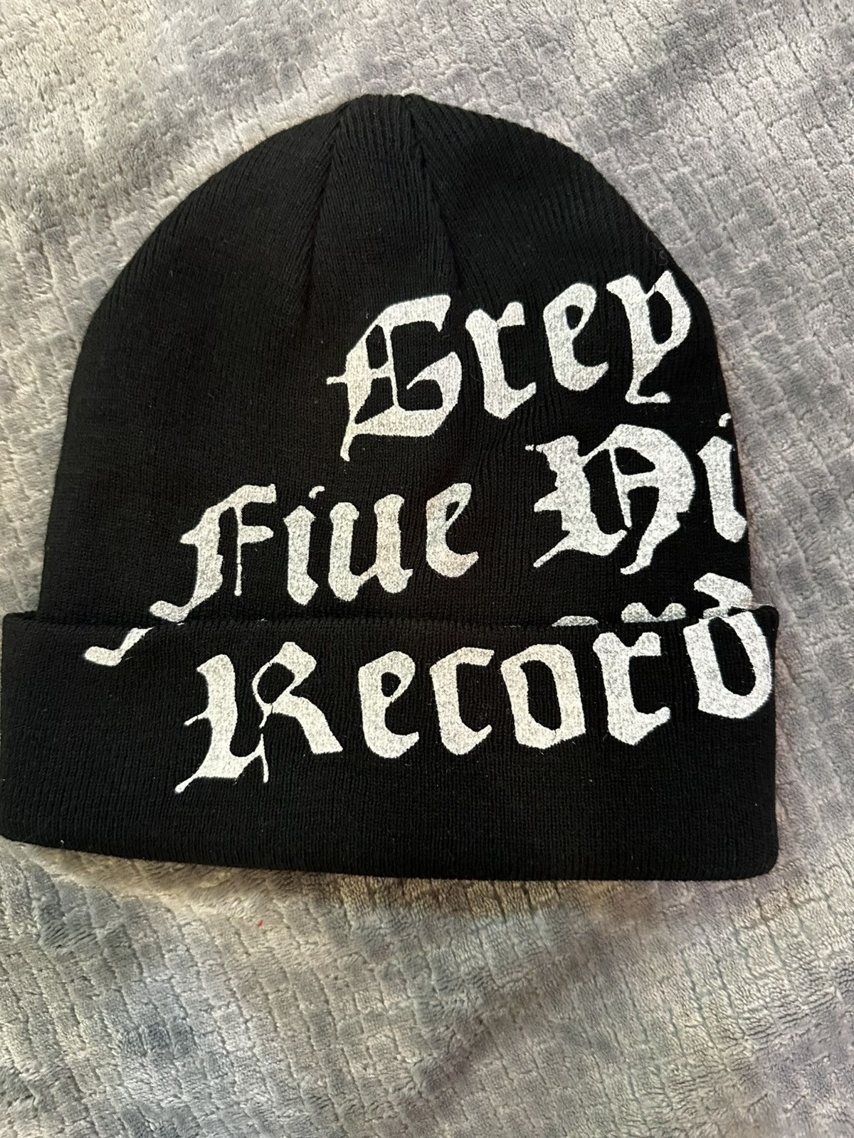 G59 Records G59 GREYFIVENINERECORDS BEANIE Size ONE SIZE - 1 Thumbnail