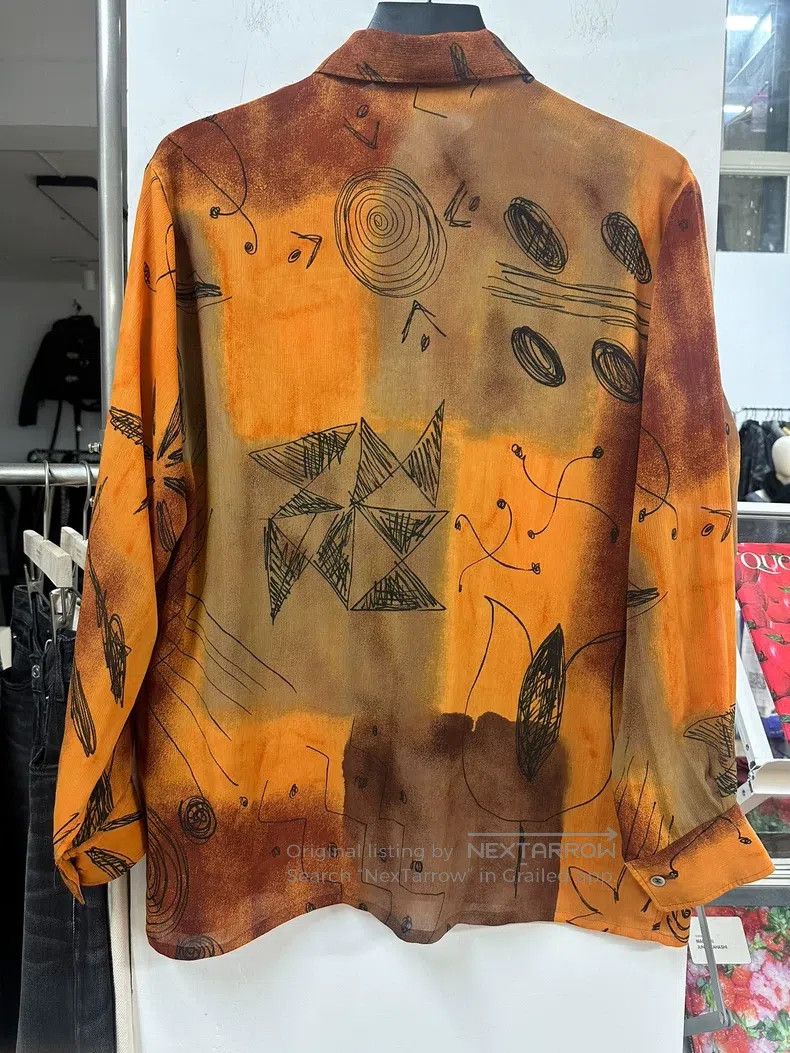 Comme des Garcons Comme des Garcons Graffiti Dyed Shirt Size S / US 4 / IT 40 - 4 Thumbnail
