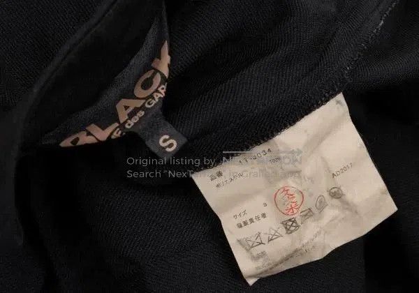 Comme des Garcons Comme Des Garcons Black retro rivet Chinese cheongsam top Size S / US 4 / IT 40 - 9 Thumbnail